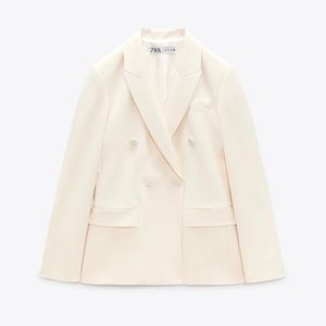 Zara cream blazer